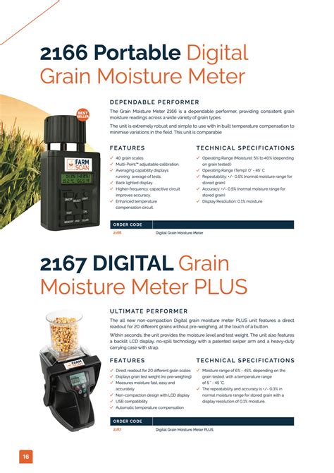 farmscan grain moisture meter|grain humidity meter.